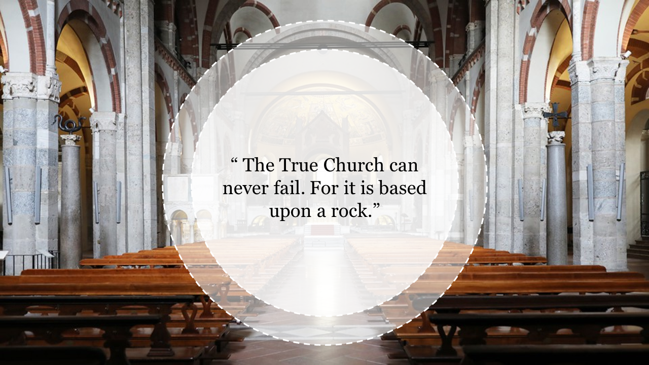 Awesome Church PPT Background For Presentation